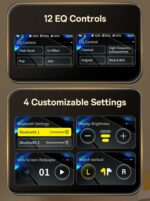 Baseus Headphones In Ear TWS Bowie M2s Ultra DISPLAY ANC LDAC Black - Image 7