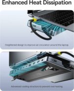 Baseus IT USB Hub 12-in-1 Laptop Docking Station 2xUSB-C/2x4KHDMI/1x4KDP/2xUSBC/3xUSB-A/SD/RJ45/PD100W - Image 7