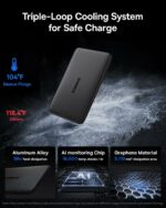 Baseus Powerbank Wireless 20W 5000mAh Magnetic PicoGo AM41 Ultra Black - Image 6
