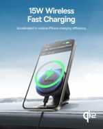 Baseus Car Charger Wireless Dash Magnetic PrimeTrip Series C02 Black - Image 2