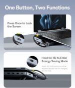 Baseus IT USB Hub 12-in-1 Laptop Docking Station 2xUSB-C/2x4KHDMI/1x4KDP/2xUSBC/3xUSB-A/SD/RJ45/PD100W - Image 2