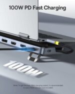 Baseus IT USB Hub 12-in-1 Laptop Docking Station 2xUSB-C/2x4KHDMI/1x4KDP/2xUSBC/3xUSB-A/SD/RJ45/PD100W - Image 3
