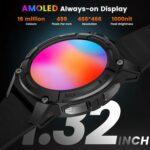 Kospet TANK S2 Rugged Smartwatch GPS Silicone Black - Image 3