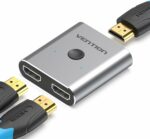 Vention HDMI Switch 2-Port 4K 2.0 Bi-Directional Metal AFUH0 - Image 5