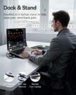 Baseus IT USB Hub 12-in-1 Laptop Docking Station 2xUSB-C/2x4KHDMI/1x4KDP/2xUSBC/3xUSB-A/SD/RJ45/PD100W - Image 5