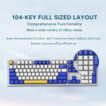 Thunderobot K104 Gaming Mechanical Keyboard Brown Switch - Image 2