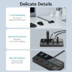 Vention HUB USB-C 4 x USB3.0 with Indiv.Power Switches 1.0m CHWBF - Image 6
