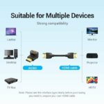 Vention HDMI Adaptor Male to Female 90 Degree RA AIOB0 - Image 5