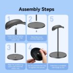 Vention AUDIO Headphone Stand Premium ABS + Rubber-Coated Metal KSOB0 - Image 7
