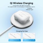 Vention Earphones BT TWS InEar ANC +Wireless Charging ECHO LITE E11 Pro White NBVW0-Pro - Image 7