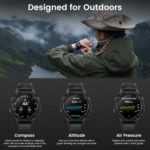 Kospet TANK S2 Rugged Smartwatch GPS Silicone Black - Image 4