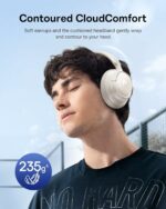 Baseus Headphones Over Ear ANC Bass BH1 NC White - Image 6