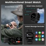 Kospet TANK S2 Rugged Smartwatch GPS Silicone Black - Image 7
