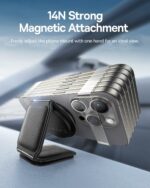 Baseus Car Charger Wireless Dash Magnetic PrimeTrip Series C02 Black - Image 4