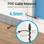Vention NETWORK Cable CAT8 SFTP Slim 1.5m Black IKIBG - Image 5