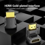 Vention HDMI Adaptor Male to Female 90 Degree RA AIOB0 - Image 4