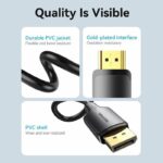 Vention DisplayPort to HDMI Cable 4K30Hz 1.0m PVC HFOBF - Image 6