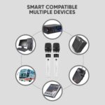 SonicGear Microphone Wireless 2xHandsets Rechargeable LED WM 2200UL DUAL Grigio - Image 5