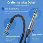 Vention AUDIO 3.5mm to 6.3mm M-M TRS Cable Braided Alum 5.0m BAUHJ - Image 2