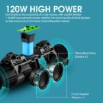 SonicGear Portable Speaker BT/USB/RGB IPX6 120W STUDIOBEATS HD - Image 2