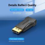 Vention DisplayPort Male to HDMI Female Adaptor 4K HBPB0 - Image 5