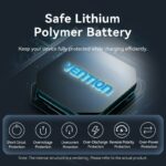 Vention Powerbank 10000mAh 35W Mini Size Built-in USBC Black FHEH0 - Image 7