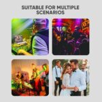 SonicGear Microphone Wireless 2xHandsets Rechargeable LED WM 2200UL DUAL Grigio - Image 4