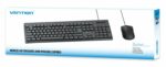 Vention Keyboard and Mouse Combo Wired Silent Slim Full Size KTYBG-EN - Image 3