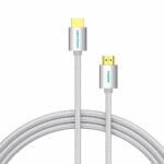 Vention HDMI Cable 2.0 4K60Hz Braided 2.0m Silver AABIH - Image 2
