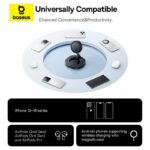 Baseus Charger Desktop Wireless 15W Qi2 Incl Cable+20W Charger ENERFILL FF11 - Image 5