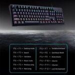 Thunderobot K104 Wired Mechanical Keyboard Blue switch Black - Image 6
