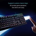 Thunderobot K104 Wired Mechanical Keyboard Blue switch Black - Image 3