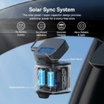 Baseus Car Dashcam Front 3K + Back 1080p Kit GPS+Solar PrimeTrip VD1 Black - Image 2