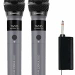 SonicGear Microphone Wireless 2xHandsets Rechargeable LED WM 2200UL DUAL Grigio
