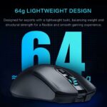 Thunderobot ML602 Wireless Gaming Rechargeable Mouse Black - Image 3