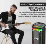 SonicGear Portable Karaoke Speaker 2 x 6.5” BT/USB/RGB 2x Mics Audiobox BBX1300 - Image 5