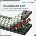 Thunderobot K78R Gaming Mechanical Keyboard Red Switch - Image 5
