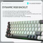 Thunderobot K78R Gaming Mechanical Keyboard Red Switch - Image 6