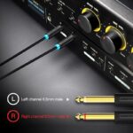 Vention AUDIO 3.5mm M to 2×6.3mm M Cable 1.5m BACBG - Image 6