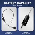 SonicGear Microphone Wireless 2xHeadsets WMH 100 UL DUAL - Image 6