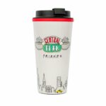 Friends Screw Top Θερμός Διπλού Τοιχώματος με Αντιολισθητική Βάση 3+ Ετών Άσπρο