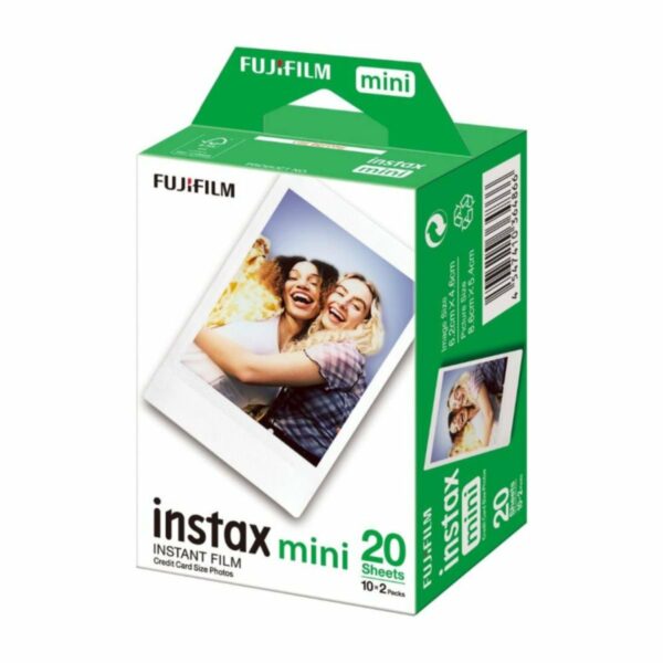 Fujifilm Instax Mini Film 2-Pack Φιλμ Στιγμιαίας Φωτογραφίας 20 Φύλλων για Instax Mini Μηχανές
