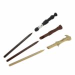 Harry Potter Triple Wand Σετ Στυλό σε Σχήμα Ραβδιών με Έμβλημα Hogwarts 3+ Ετών - Image 2