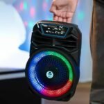 iDance Groove Φορητό Ηχείο Karaoke 114mk3 με Ενσύρματο Μικρόφωνο, Bluetooth & Disco LED - Image 3