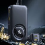 Baseus Car Charger 60W PrimeTrip VW1 With Retractable Cable Black - Image 2