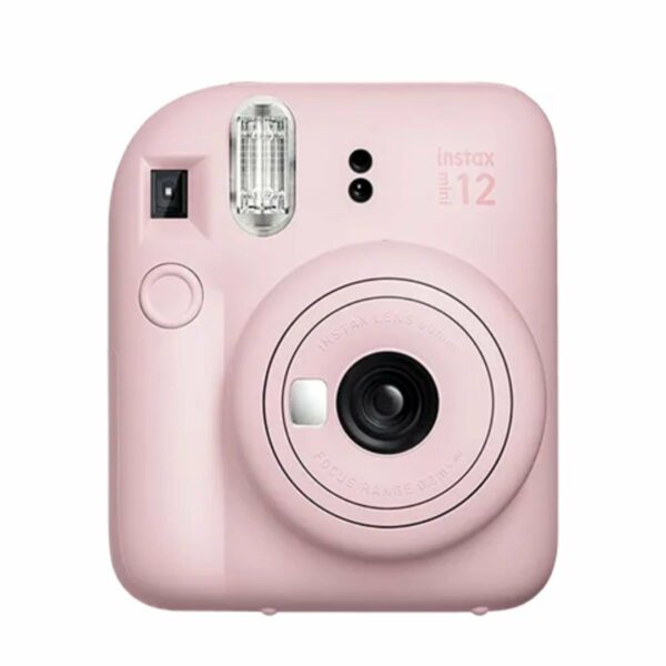 Fujifilm Instax Mini 12 Στιγμιαία Φωτογραφική Μηχανή με Αυτόματη Έκθεση & Λειτουργία Close-Up Ροζ
