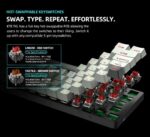 Thunderobot K78R Gaming Mechanical Keyboard Red Switch - Image 4