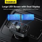 Baseus Car FM Transmitter-Charger USB/BT/SD 18W S09 Lite - Image 5