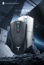 Thunderobot ML602 SE Wireless Gaming Rechargeable Mouse White - Image 2