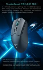 Thunderobot ML602 SE Wireless Gaming Rechargeable Mouse White - Image 5